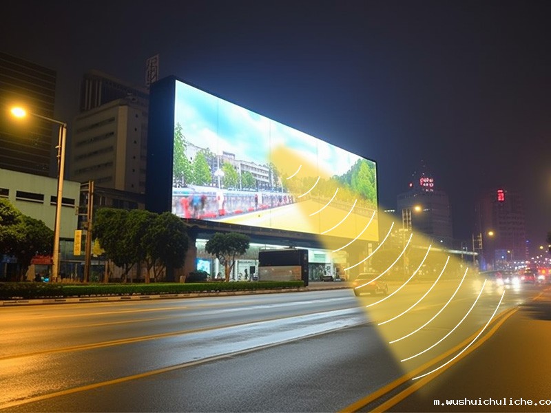 户外广告大屏使用指向性音箱