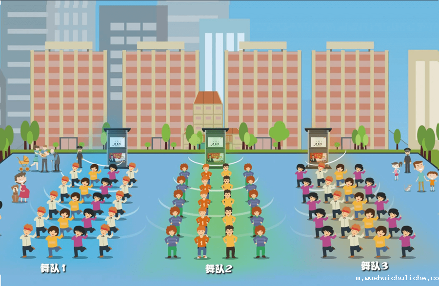 广场舞定向音响，定向发声，音区独立