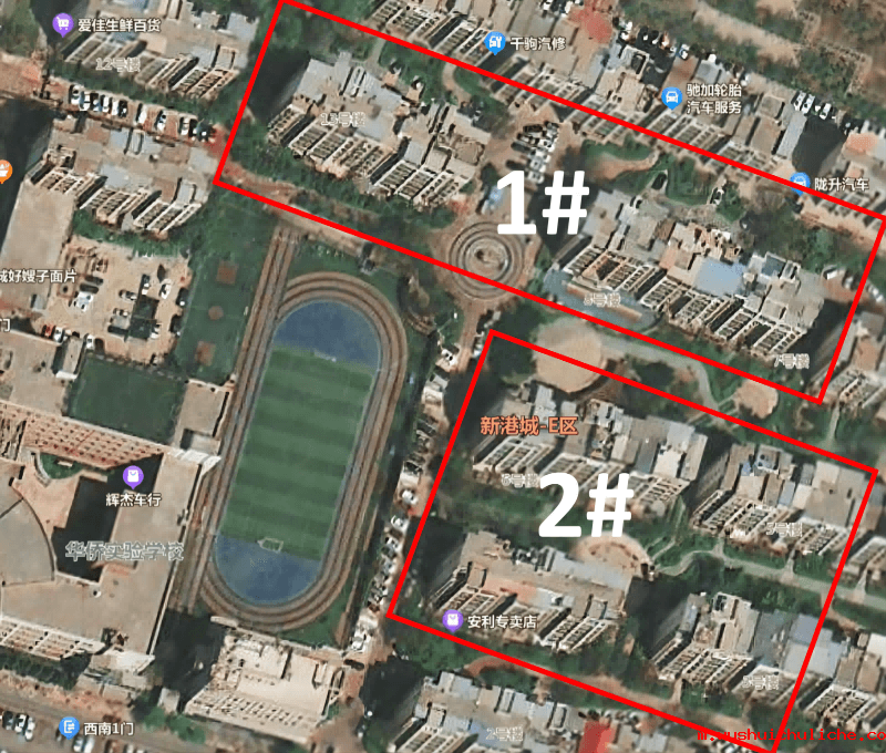 原有广播设备操场扰民区域