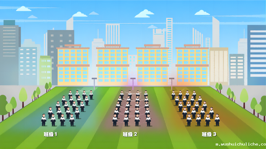 操场广播声定向发声