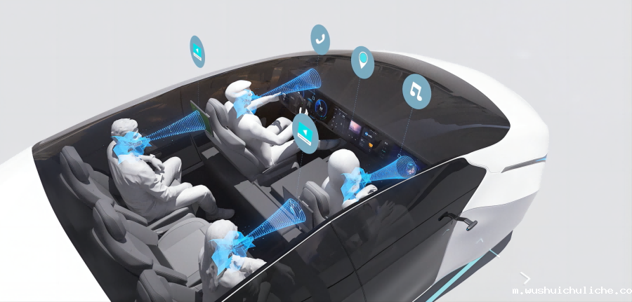 车载显示屏可集成屏幕定向发声技术