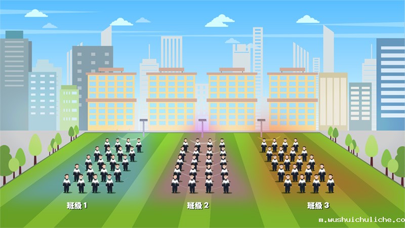 安静操场系统定向发声，不扰民