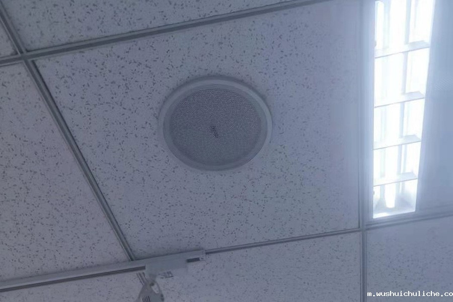 定向吸顶喇叭安装示意图