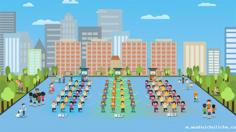 智慧广场舞系统