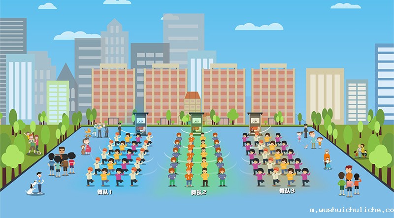 伟德竞彩网App智慧广场舞系统，不扰民