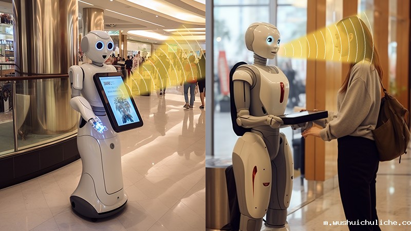 智能服务机器人集成定向音响